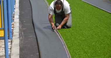 Stire din Politică-Administrație : Primăria Năvodari demarează construcția  unui teren de sport omologat cu gazon artificial