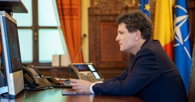 Stire din Actualitate : Nicuşor Dan participă, în format videoconferință, la Reuniunea liderilor UE privind Ucraina