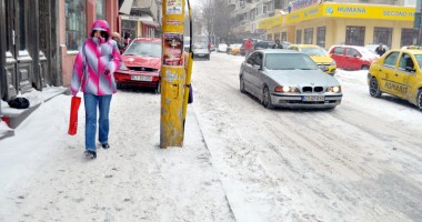 Stire din Social : Ninsori și viscol la Constanța.  ANM a emis o atenționare meteo