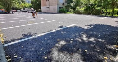 Noi locuri de parcare, amenajate în zona Dacia