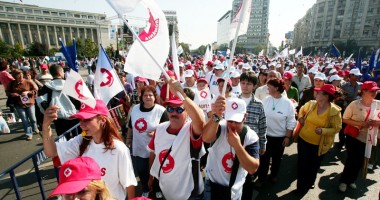 Stire din Sănătate : Noi proteste în sănătate! Sindicaliștii Sanitas ies în stradă