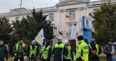 Stire din Eveniment : Sindicaliștii din poliție anunță noi proteste, la Constanța