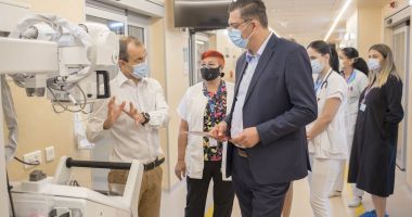 Stire din Social : Secţia de Neonatologie, renovată şi dotată cu aparatură de ultimă generație