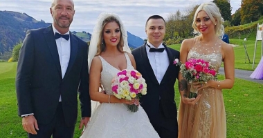 GALERIE FOTO / Nicu Gheară, socru mare. Mireasa, fiica unui important om de afaceri din Constanța
