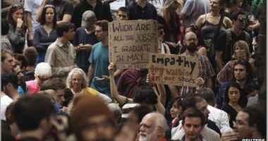 Stire din Actualitate : New York: Mii de oameni protestează împotriva efectelor crizei economice