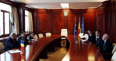 Stire din Politică-Administrație : Oaspeți de seamă  la Prefectura Constanța