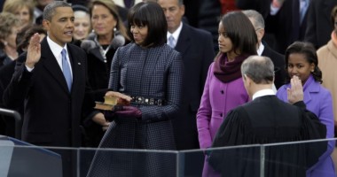 Barack Obama, la al doilea mandat. Președintele american a depus jurământul / GALERIE FOTO - 7