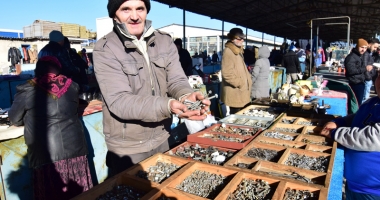 Afaceri de Obor: vânzări de șuruburi și... vibratoare. Oamenii dârdâie de frig pentru 30 de lei - 7