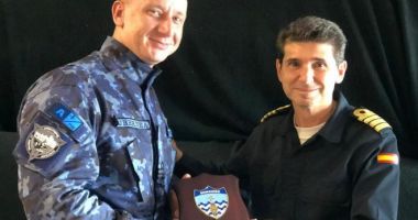 Stire din Actualitate : Ofițer de marină român, apreciat la nivel NATO. „Marea are valențe multiple“