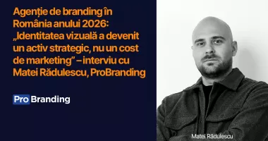 Stire din Actualitate : Agenție de branding în România anului 2026: „Identitatea vizuală a devenit un activ strategic, nu un cost de marketing” – interviu cu Matei Rădulescu, ProBranding