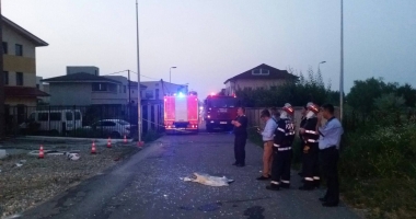 VIDEO. EXPLOZIE PUTERNICĂ ÎN CONSTANȚA. BĂRBAT ARS DE VIU, ÎN STARE GRAVĂ - UPDATE - 3