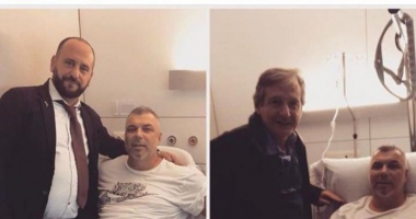 Cosmin Olăroiu s-a operat la o clinică din Barcelona
