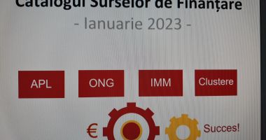 Stire din Economie : O lucrare de mare interes economic: "Catalogul surselor de finanțare" pe anul 2023