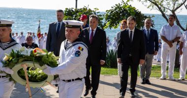 Omagiu adus memoriei eroilor marinari, la Constanţa!