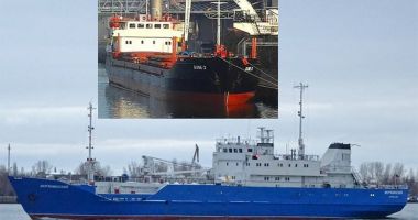 Stire din Economie : O navă de cercetări geografice a eșuat