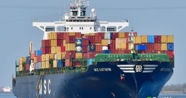 O navă MSC a lovit cheul la Yilport (Turcia)