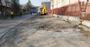 O nouă parcare amenajată la Constanța, în cartierul Tomis III - 2