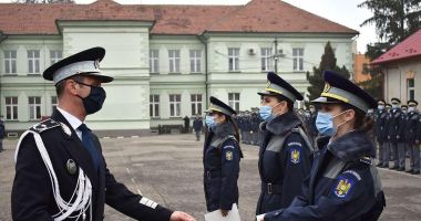 O nouă promoţie de absolvenţi se alătură structurilor Poliţiei de Frontieră