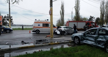 GALERIE FOTO/VIDEO - ACCIDENT RUTIER ÎN MAMAIA. DOI ȘOFERI AU FĂCUT PRĂPĂD! SUNT PERSOANE ÎNCARCERATE! - 3