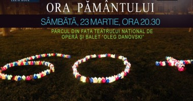 Ora Pământului, sărbătorită în Parcul Teatrului Național 