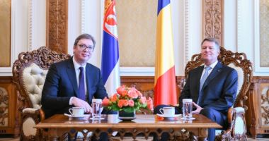 Stire din Eveniment : Klaus Iohannis, despre cazul lui Sebastian Ghiță, la întâlnirea cu președintele Serbiei: Nu e treaba președinților