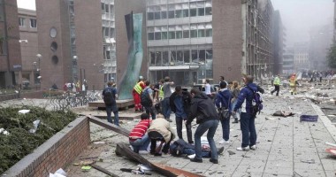 Stire din Actualitate : O explozie masivă urmată de un atac armat a zguduit, vineri, capitala Norvegiei