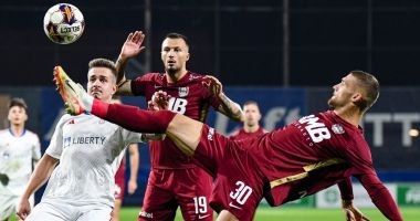Stire din Sport : Oţelul Galaţi - CFR Cluj 2-2, în Superligă