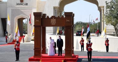 GALERIE FOTO / Cum a fost întâmpinat Papa Francisc în Irak - 8