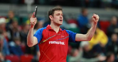 Stire din Sport : Ovidiu Ionescu, meciul carierei la Europenele  de tenis de masă
