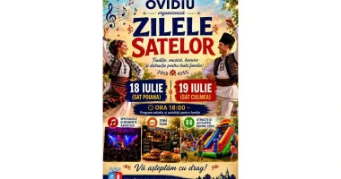 Zilele Orașului Ovidiu 2026! Patru zile de sport, tradiții și concerte pentru întreaga comunitate