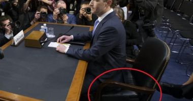 GALERIE FOTO / Detaliu amuzant de la audierea lui Mark Zuckerberg în Senatul american - 2