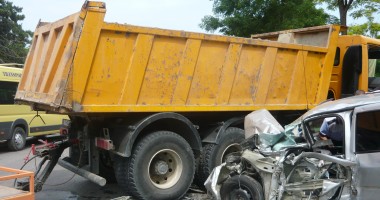 Accident rutier GRAV pe DN2A / GALERIE FOTO - 3