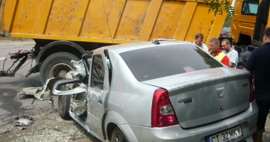 Accident rutier GRAV pe DN2A / GALERIE FOTO - 2
