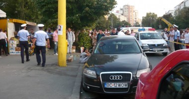 Galerie FOTO. Focuri de armă în Constanța. Limuzină ciuruită de polițiști - 7