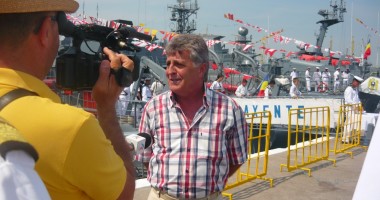 Stire din Eveniment : Ziua Marinei Române / Mircea Dușa a sosit la Constanța