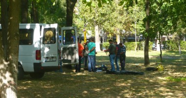 Galerie foto. DESCOPERIRE ȘOCANTĂ ÎN PARCUL TĂBĂCĂRIEI! Criminaliștii investighează cazul! UPDATE - 4