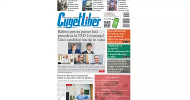 Iată titlurile zilei din data de 13 MARTIE ale ziarului CUGET LIBER!