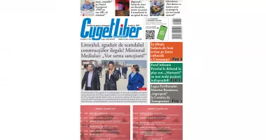 Iată titlurile din acest WEEKEND ale ziarului CUGET LIBER!