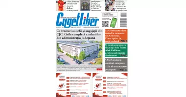 Iată titlurile din acest WEEKEND ale ziarului CUGET LIBER!