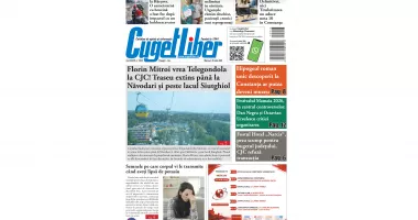 Iată titlurile zilei din data de 29 IULIE ale ziarului CUGET LIBER!