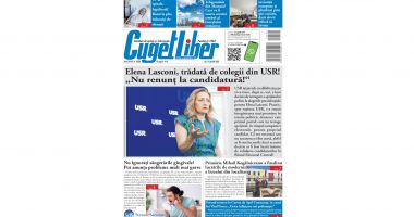 Stire din Actualitate : Nu ratați ediția de JOI, 10 APRILIE a ziarului CUGET LIBER, cel mai longeviv cotidian din Constanța!