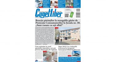 Stire din Actualitate : Nu ratați ediția de VINERI, 11 APRILIE a ziarului CUGET LIBER, cel mai longeviv cotidian din Constanța!