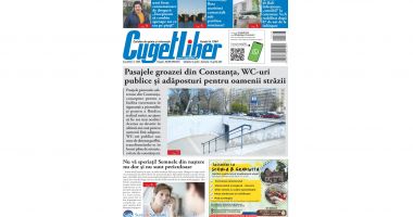 Stire din Actualitate : Nu ratați ediția de WEEKEND a ziarului CUGET LIBER, distribuită gratuit în fiecare săptămână!