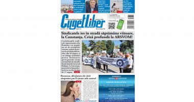 Stire din Actualitate : Iată titlurile zilei din data de 20 AUGUST ale ziarului CUGET LIBER!