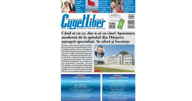 Stire din Actualitate : Iată titlurile din acest WEEKEND ale ziarului CUGET LIBER!