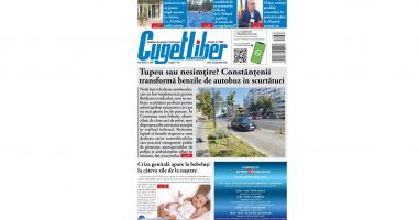 Stire din Actualitate : Iată titlurile zilei din data de 26 SEPTEMBRIE ale ziarului CUGET LIBER!