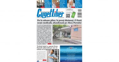 Stire din Actualitate : Iată titlurile zilei din data de 29 SEPTEMBRIE ale ziarului CUGET LIBER!