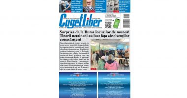 Stire din Actualitate : Iată titlurile din acest WEEKEND ale ziarului CUGET LIBER!