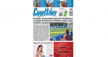 Stire din Actualitate : Iată titlurile zilei din data de 7 NOIEMBRIE ale ziarului CUGET LIBER!