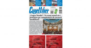 Stire din Actualitate : Iată titlurile din acest WEEKEND ale ziarului CUGET LIBER!
